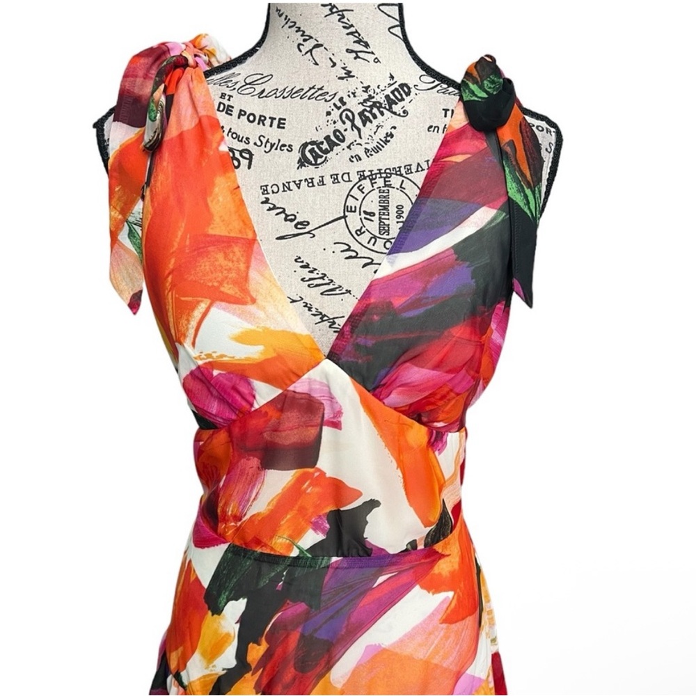 New with tags, Julia Jordan Bright Floral Colorful Dress, size 2